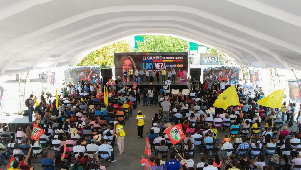 Ante más de dos mil personas que acompañaron a Lucy Meza, Candidata a la Gubernatura de Morelos, en los municipios de Xoxocotla, Zacatepec y Jojutla, Lucy Meza se comprometió con las mujeres y hombres del campo a generar la mayor inversión pública para reactivar la economía agropecuaria.