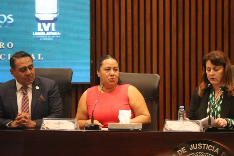 Convoca Jazmín Solano a la unidad de los tres poderes en la búsqueda de una justicia pronta y moderna