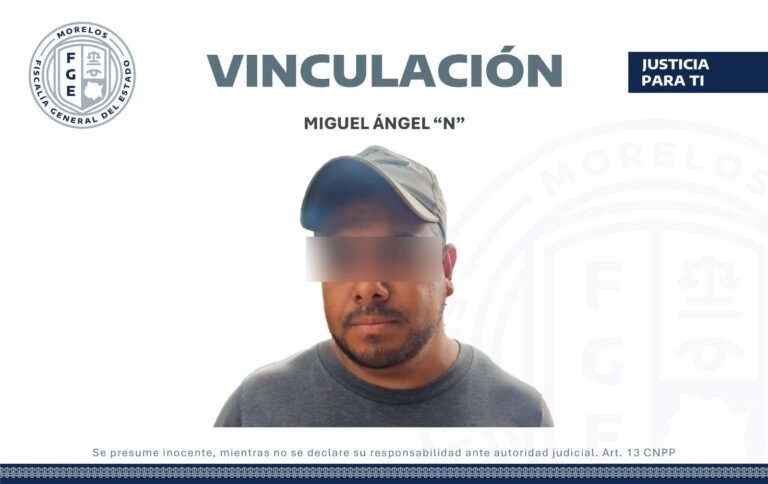 Vinculación a proceso a extorsionador de Tepoztlán