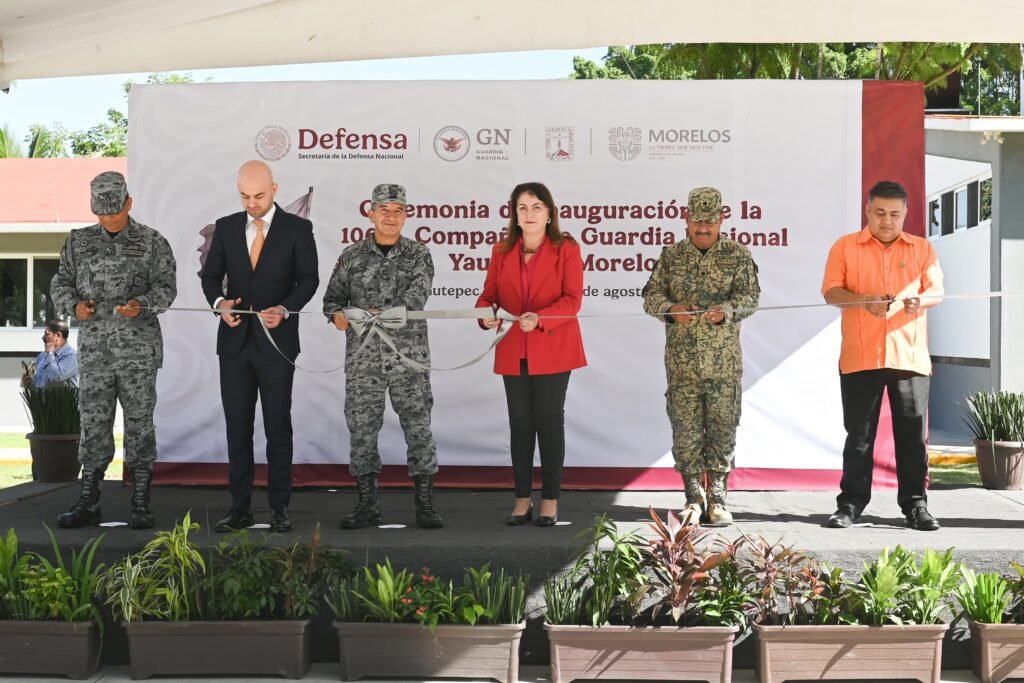 Refrenda Gobierno de Morelos, trabajo coordinado con Guardia Nacional