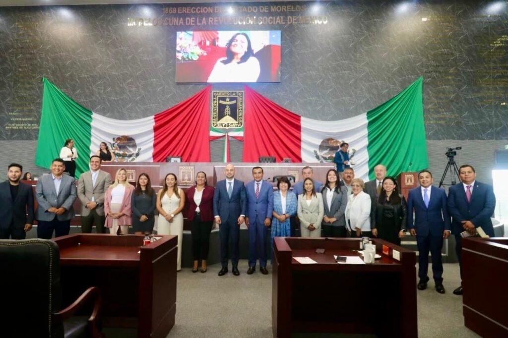 Titulares de la FGE y SSPC de Morelos comparecen ante Diputadas y Diputados