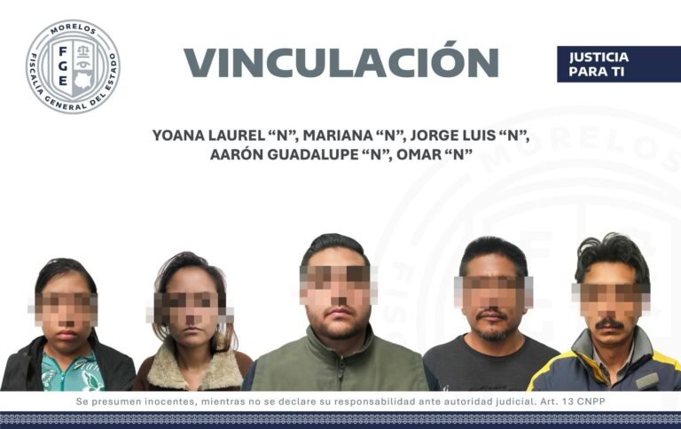 Vinculados a proceso red de secuestradores