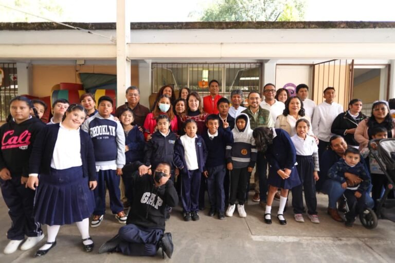 Fortalece Gobierno de Morelos, infraestructura educativa en Tepoztlán