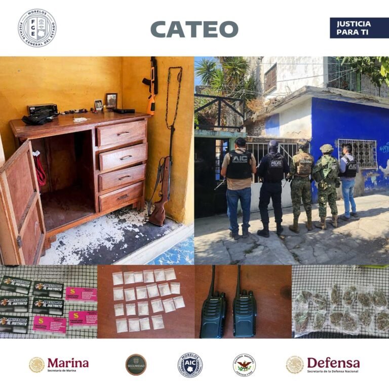 Catean casa en Zacatepec utilizada para la venta de sustancias