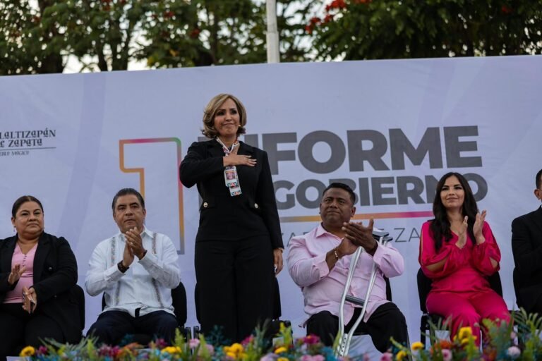 Nancy Gómez informa resultados del primer año de gobierno