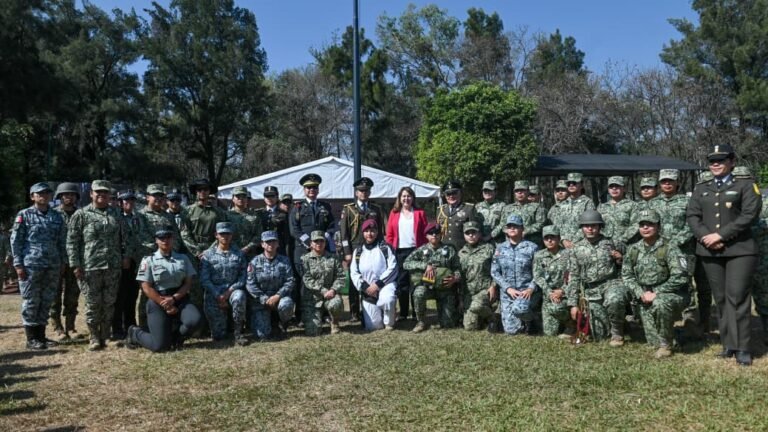 Reconoce Gobernadora, labor del Ejército Mexicano