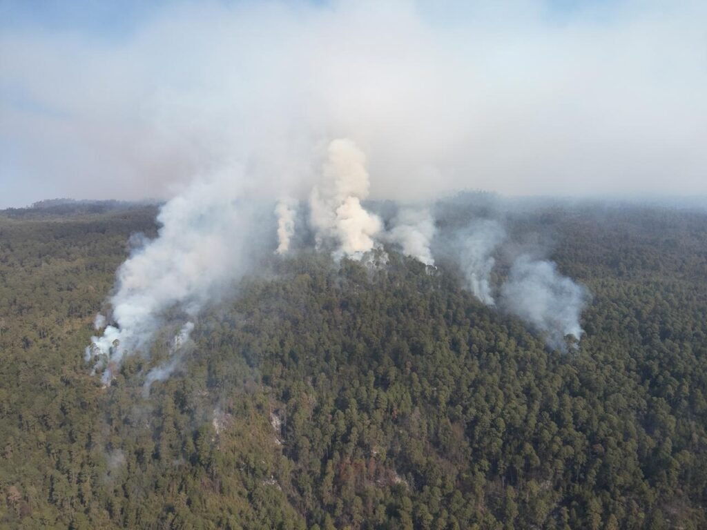 Sofoca SDS incendio en Tlalnepantla