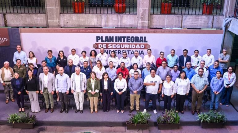 Formaliza Gobierno y UAEM, plan de seguridad universitaria