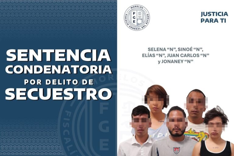 Sentencia de 50 años por secuestro en Cuautla